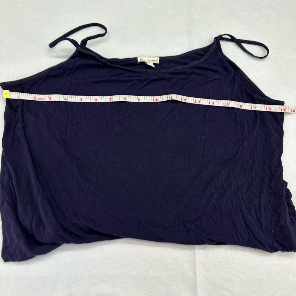 Bundle of 3 blue camis/tanks. Base layers. Gap, Loft, Merona brands. - Picture 4 of 4